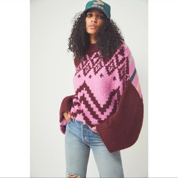Free People Sweaters - Free People New Nordic Pullover Sweater / Free People Sweater